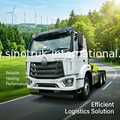 होहान ट्रैक्टर ट्रक 6×4 आरएचडी 400 एचपी नई HOWO