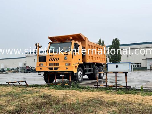 खनन उद्योग के लिए 6×4 खनन टिपर 90Ton 430HP LHD SINOTRUK HOWO
