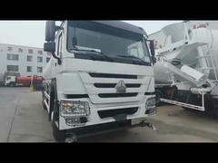 Sinotruk HOWO सफेद RHD 6x4 पानी टैंक ट्रक ZZ1257V4347B1 उच्च दबाव फ्लश समारोह के साथ