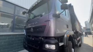 SINOTRUK HOWO TX 371HP टिपर ट्रक हेवी ड्यूटी प्रदर्शन