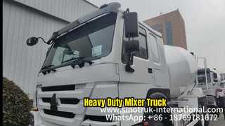 कंक्रीट मिक्सर ट्रक