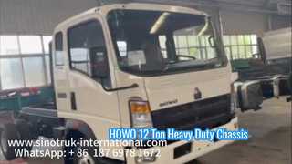HOWO कार्गो ट्रक चेसिस