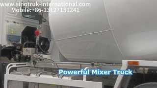 371HP सिनोट्रुक हाउ कंक्रीट मिक्सर ट्रक 10-20CBM
