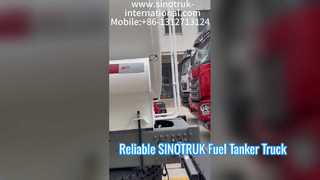 SINOTRUK HOWO 6X4 तेल टैंकर ट्रक विश्वसनीय ईंधन परिवहन